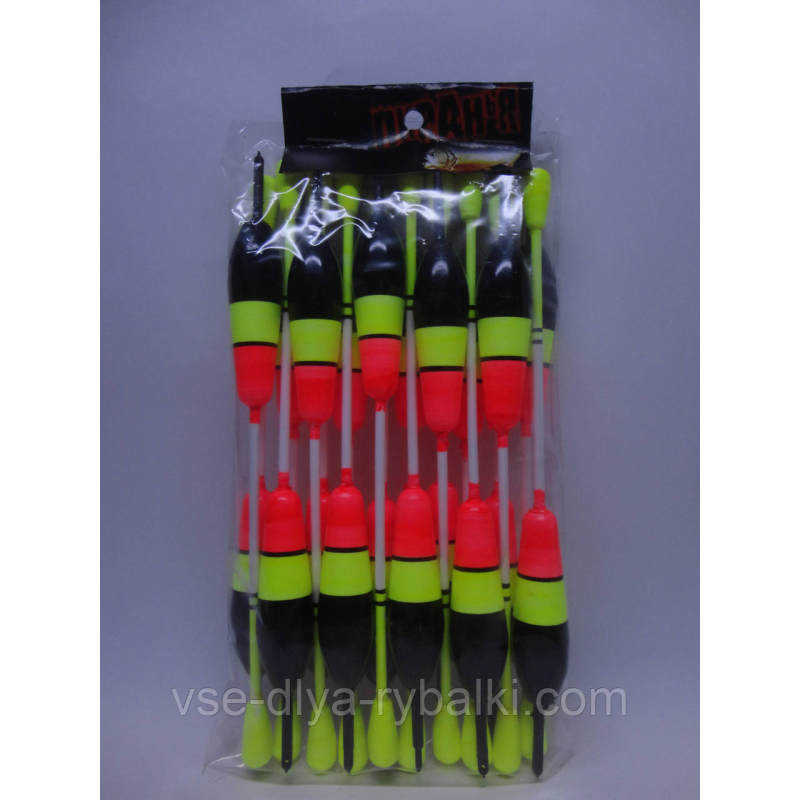 Поплавок піранья тип10