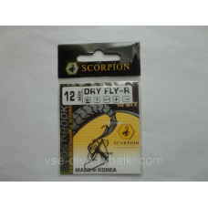 Гачок Scorpion dry fly №12