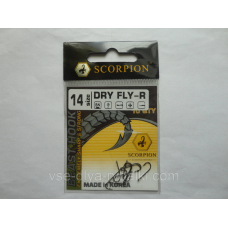 Гачок Scorpion dry fly №14