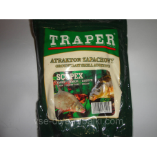 Атрактанти сухий Traper 250гр Scopex(скопекс - запах риби і фруктів)