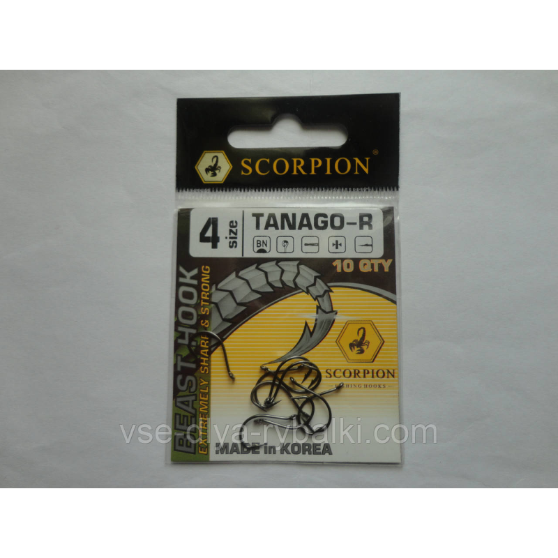 Гачок Scorpion Tanago-R №4