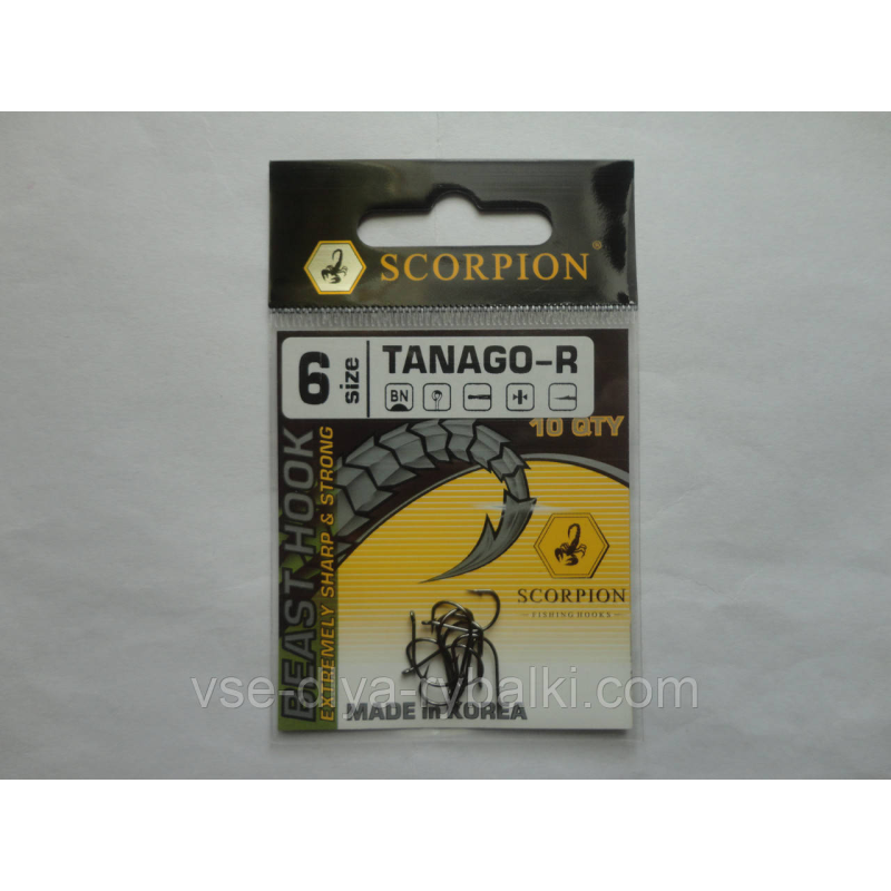 Гачок Scorpion Tanago-R №6
