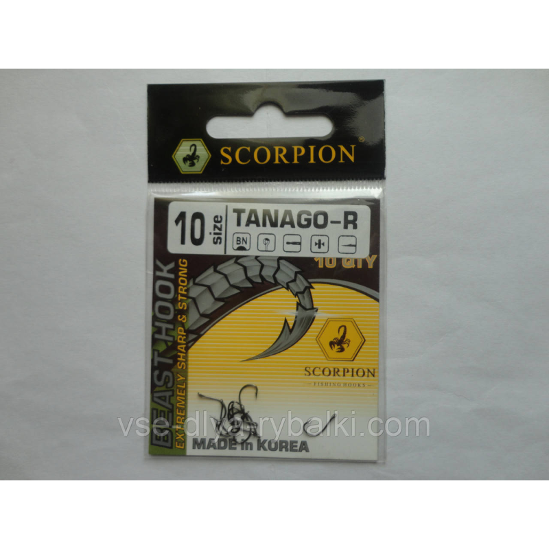 Гачок Scorpion Tanago-R №10