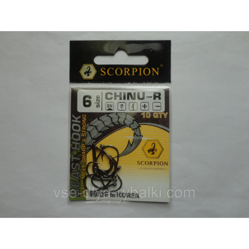 Гачок Scorpion Chinu-R №6