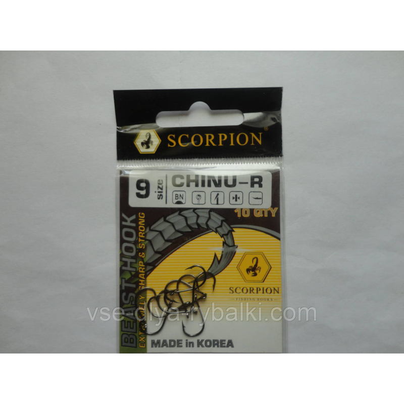 Гачок Scorpion Chinu-R №9