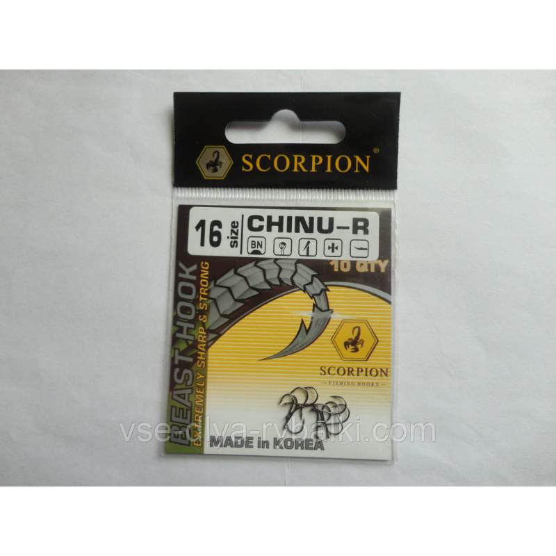 Гачок Scorpion Chinu-R №16