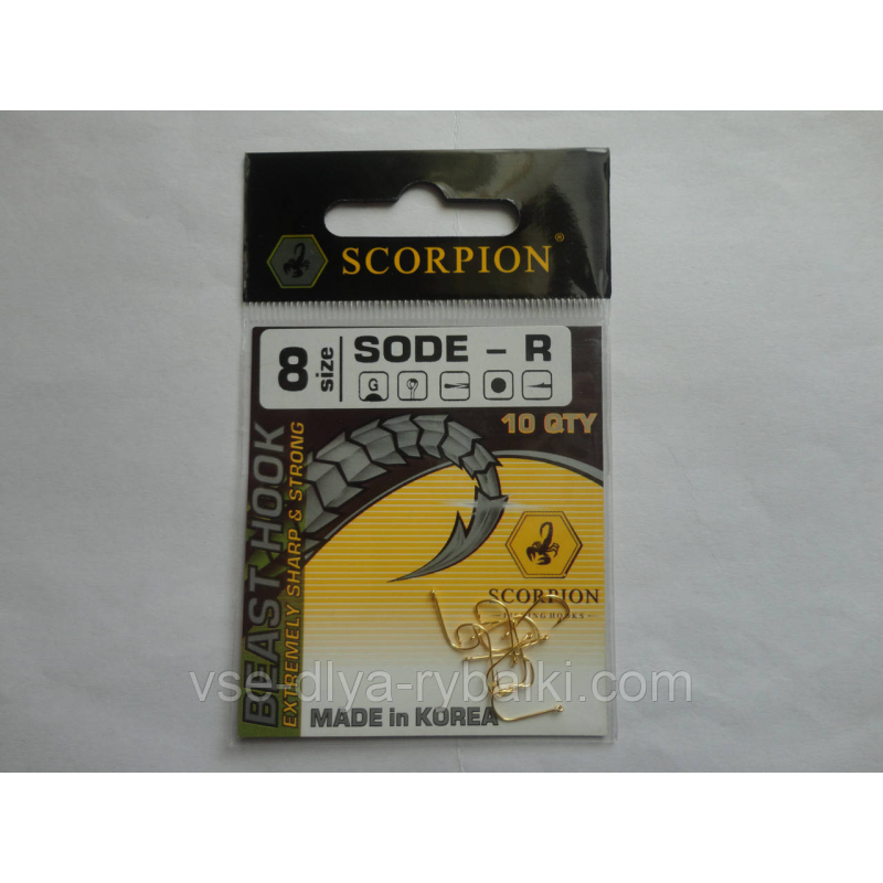 Гачок Scorpion Sode-R №8