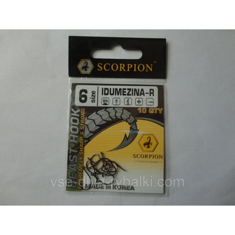 Гачок Scorpion Idumezina-R №6