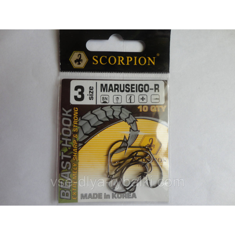 Гачок Scorpion Maruseigo R №3