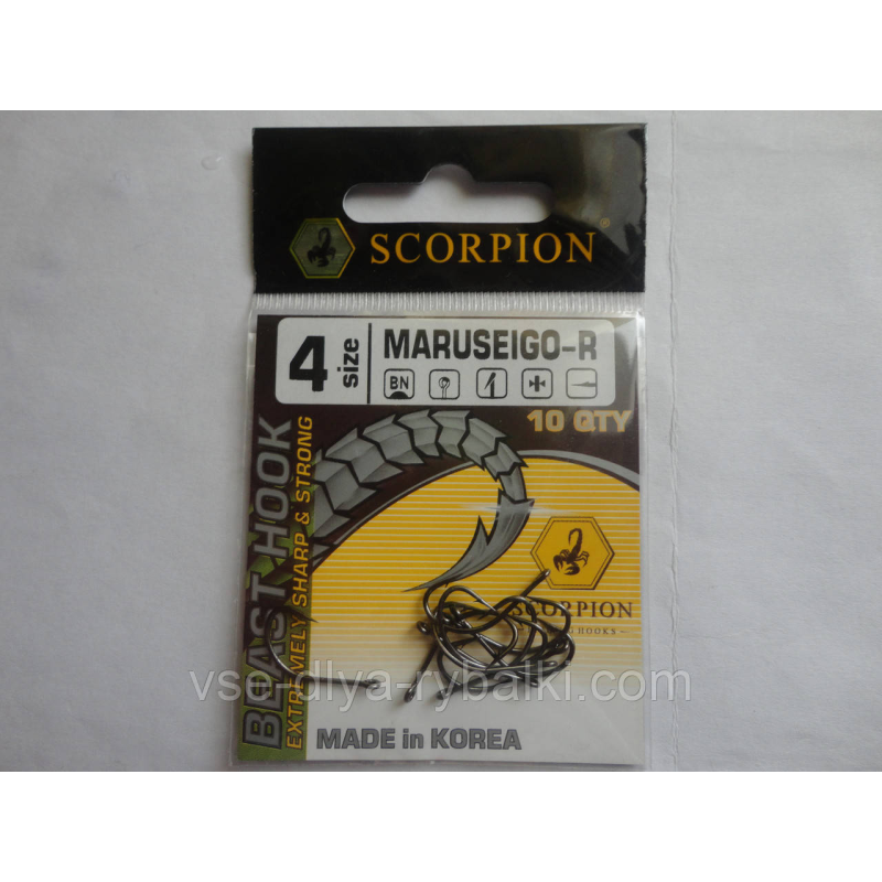Гачок Scorpion Maruseigo R №4