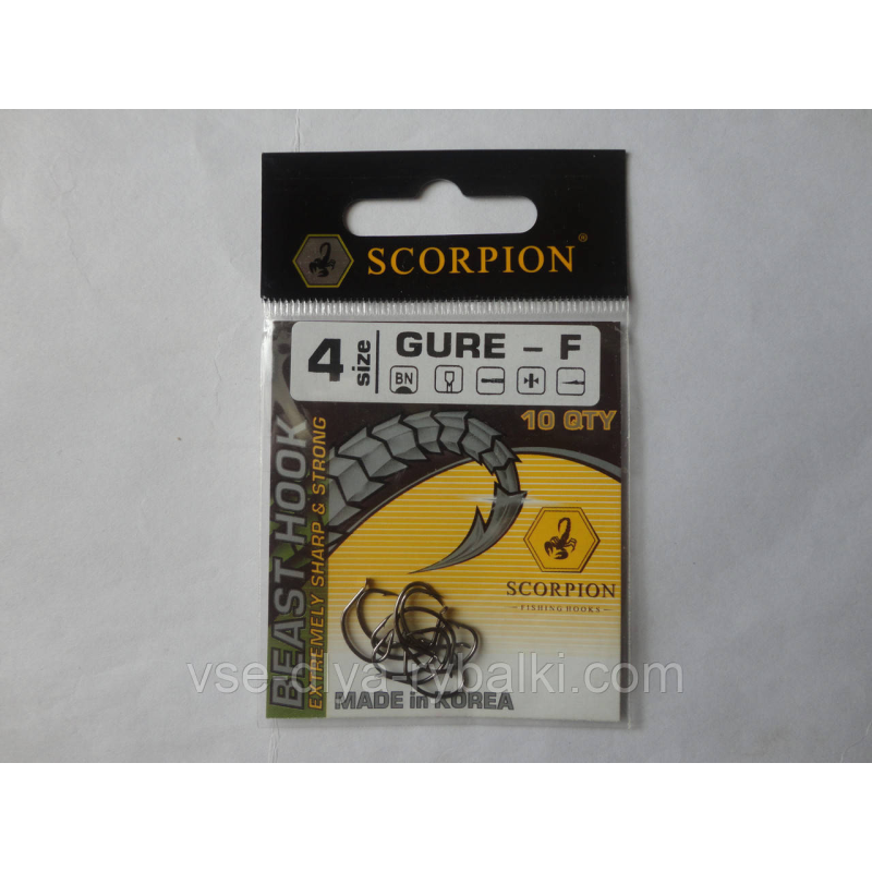 Гачок Scorpion Gure №4