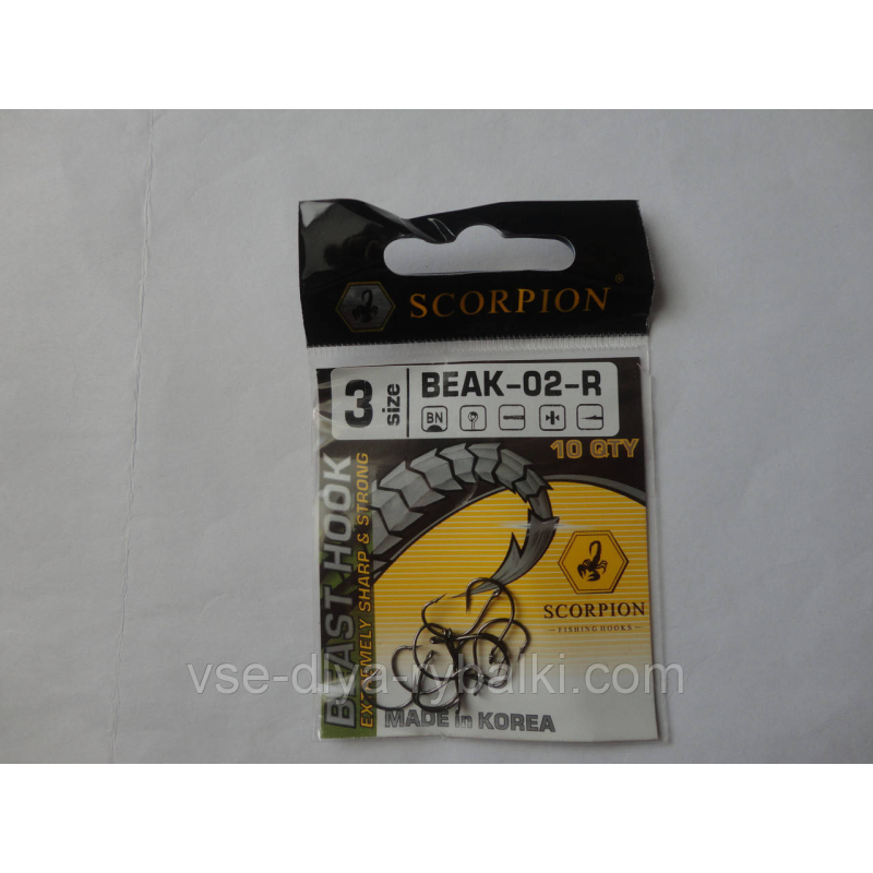 Гачок Scorpion Beak-02-R №3