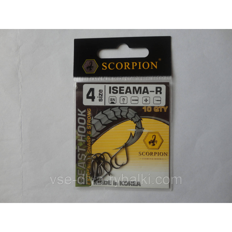 Гачок Scorpion Iseama-R №4