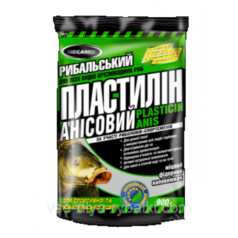 Пластилін Мегамікс анісовий 500г