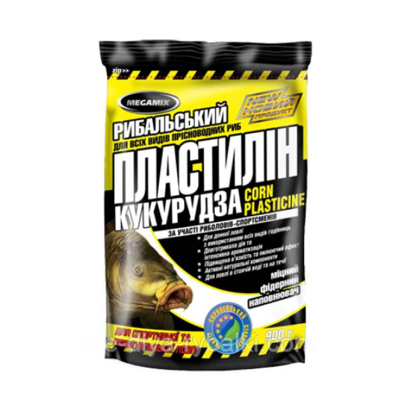 Пластилін Мегамікс кукурудза 500г