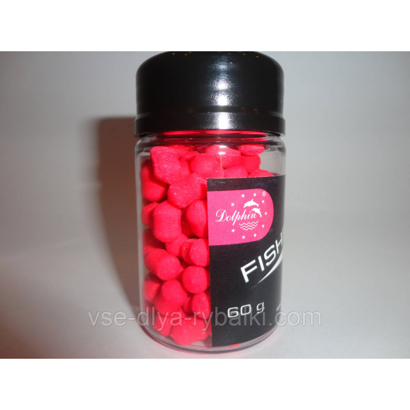 Бойли потопаючі Dolphin 6х10мм Ваніль 60г