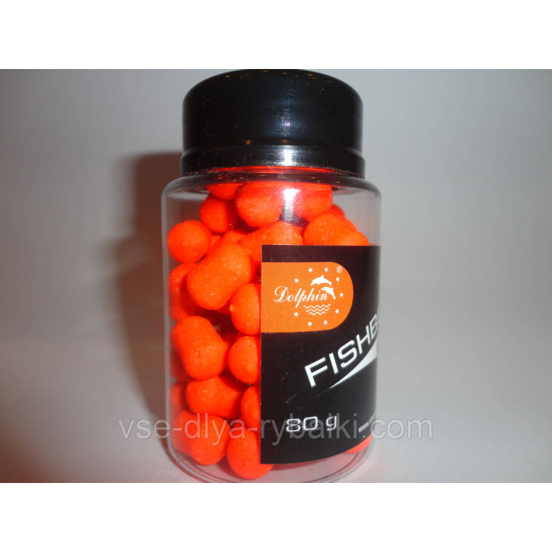 Бойли потопаючі Dolphin 8х14мм Тутті-фрутті 80г