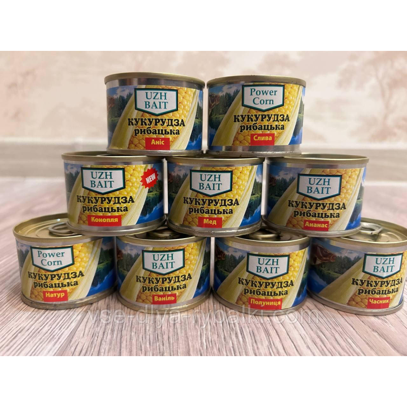 Кукурудза консервована конопля