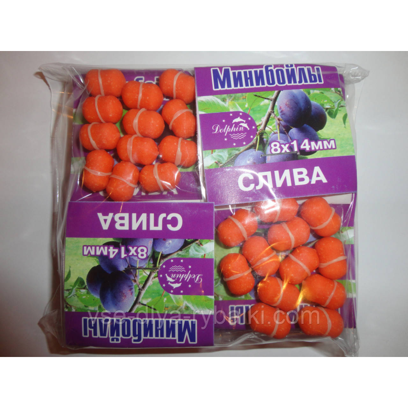 Минибойлы Dolphin “Зливу“ великі 8х14мм