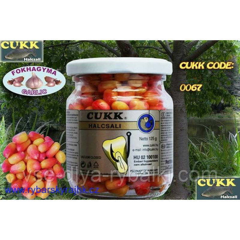 CUKK - Кукурудза Cukk “фарбована“ часник