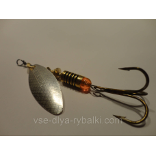 Вертушка mepps Aglia long 1 (срібло)