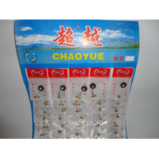 Стопора для поплавців (кольорові) на планшеті 50шт. M