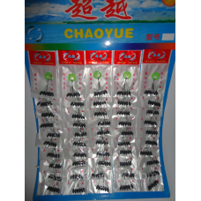 Стопора для поплавців на планшеті 50шт. XXL