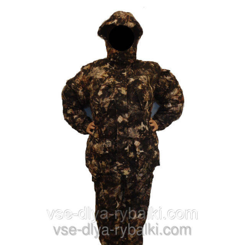 Костюм зимовий для полювання та риболовлі утеплений на флісі