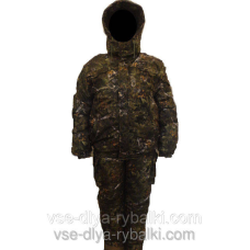 Костюм зимовий для полювання та риболовлі утеплений на флісі поле