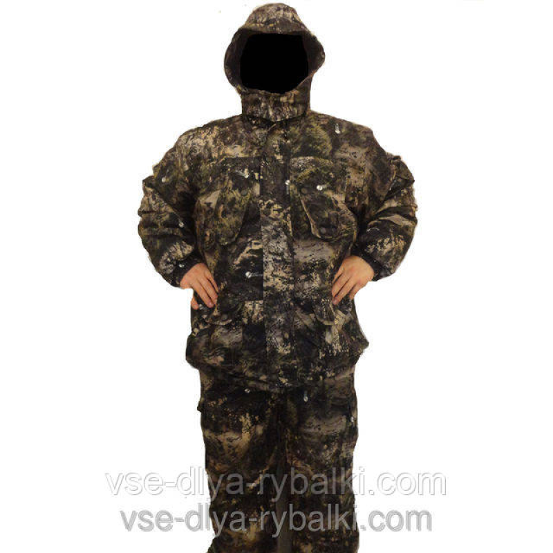 Костюм зимовий для полювання та риболовлі утеплений на флісі гори