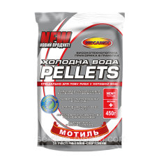 Пелети Мегамікс Холодна вода Мотиль 450гр