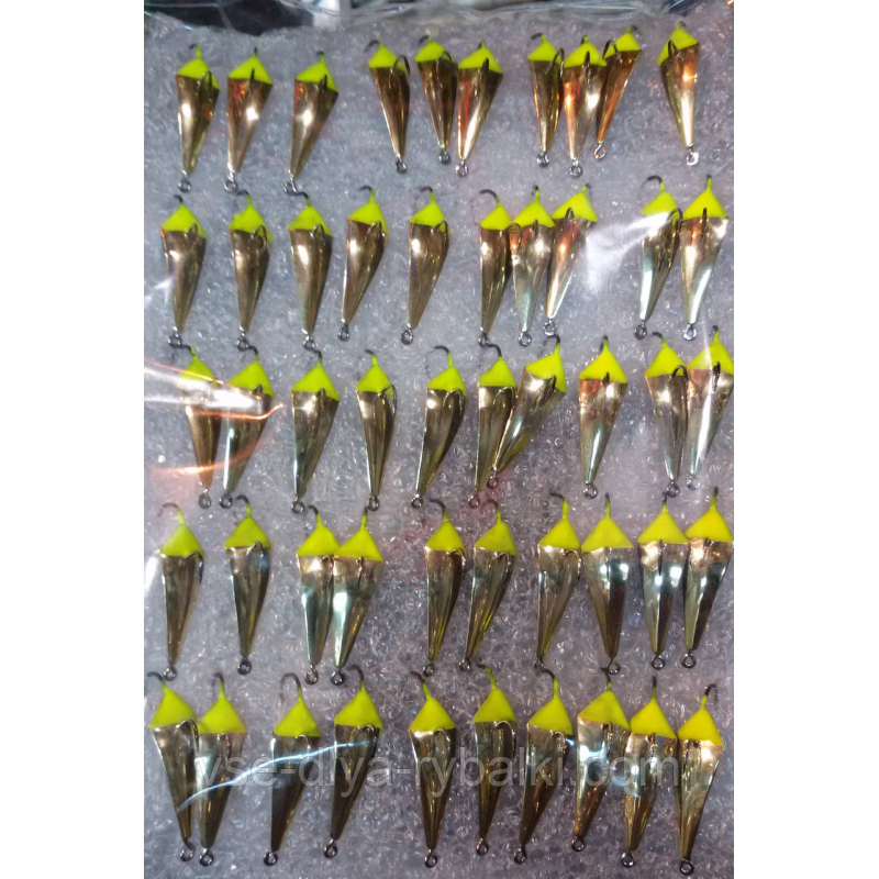 Драч зимовий 2 гачка №1 жовтий