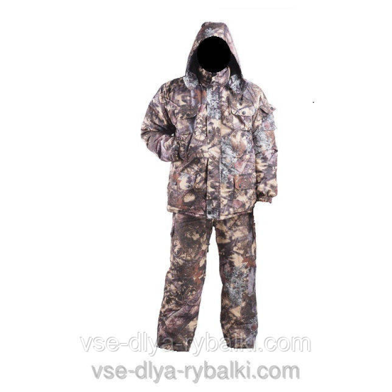 Костюм зимний для охоты и рыбалки утепленный на флисе