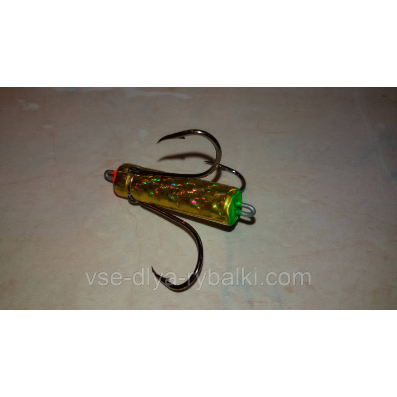 Супер снасть “ВБИВЦЯ СУДАКА“ колір золото 30грм