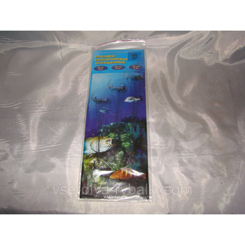 Набір вольфрамових повідків 60 шт