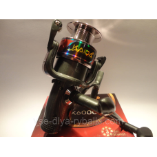 Котушка рибальська коропова KAIDA KX-60 з бейтранером 3 підшипника