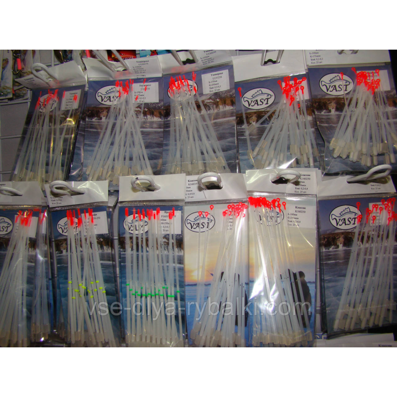 Кивок лавсановий Vast класик 130мм 0,1-0,3 грм