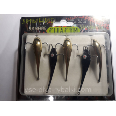 Зимова блешня №1010 око фосфор