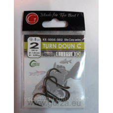 Гачки Gurza turn doun carp c № 2