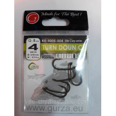 Гачки Gurza turn doun carp c № 4