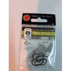 Гачки Gurza turn doun carp c № 8