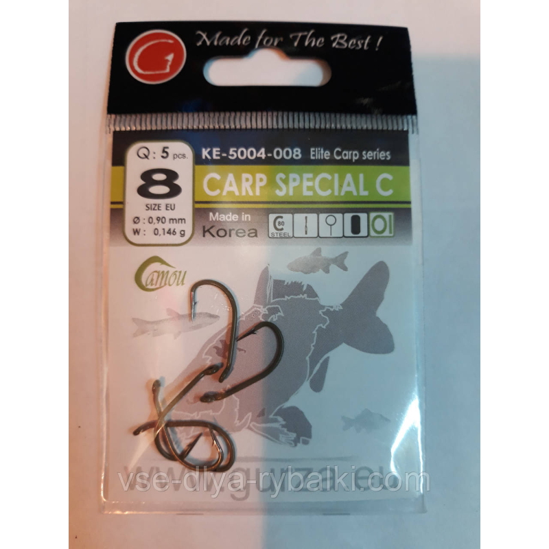 Гачки Gurza carp special c № 8