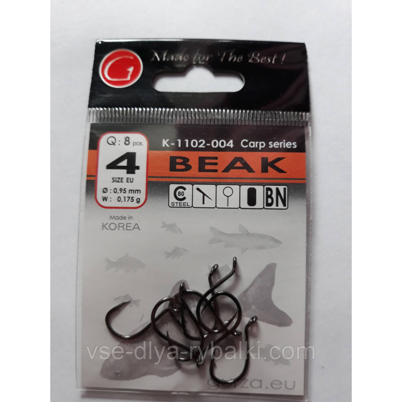 Гачки Gurza beak № 4