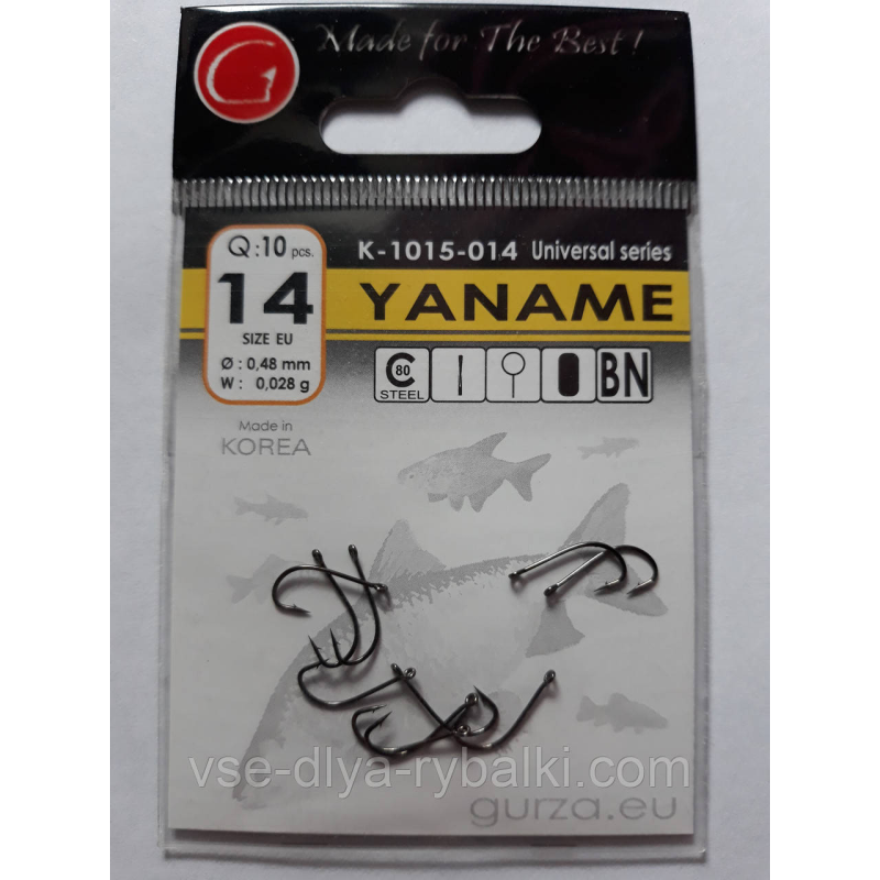 Гачки Gurza yaname № 14