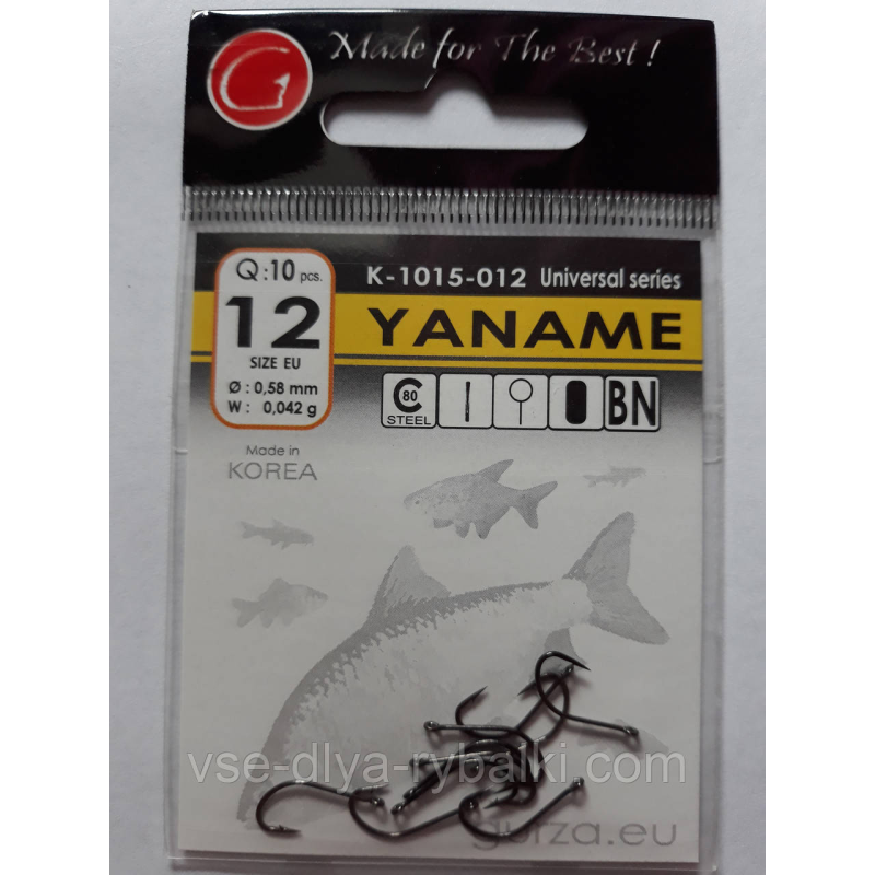 Гачки Gurza yaname № 12