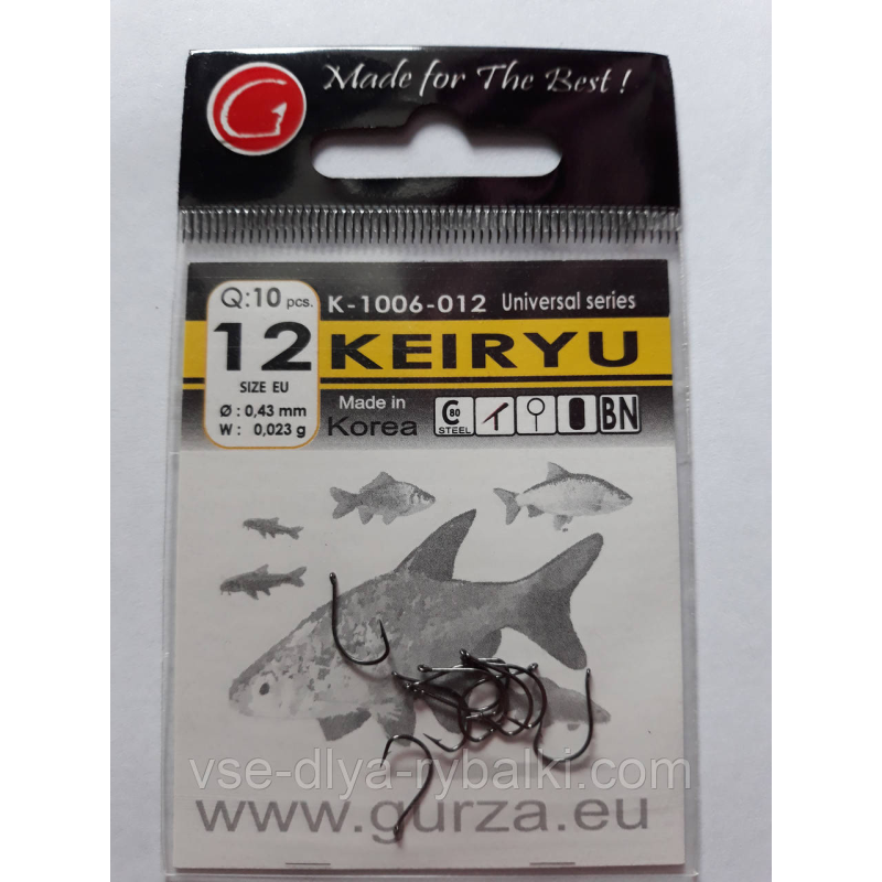 Гачки Gurza keiryu № 12