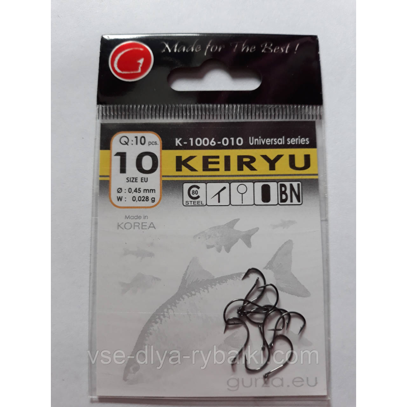 Гачки Gurza keiryu № 10