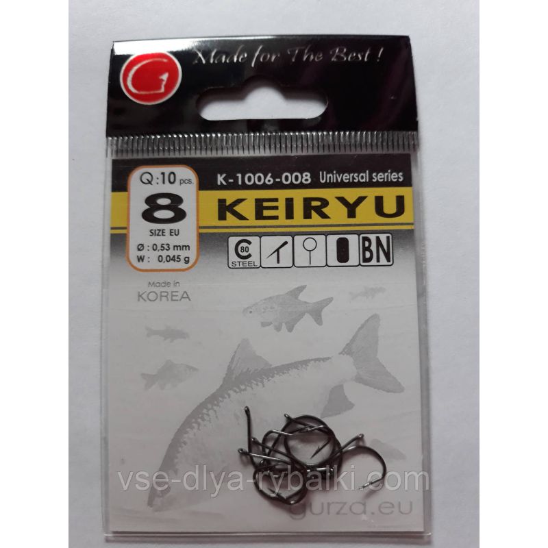 Гачки Gurza keiryu № 8