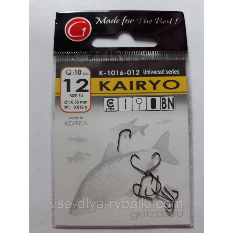 Гачки Gurza kairyo № 12