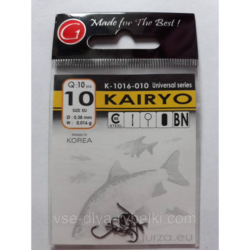 Гачки Gurza kairyo № 10